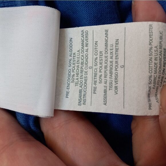 HANES ACTIVE WEAR POLO ADULT LARGE 42-44 - Picture 5 of 6